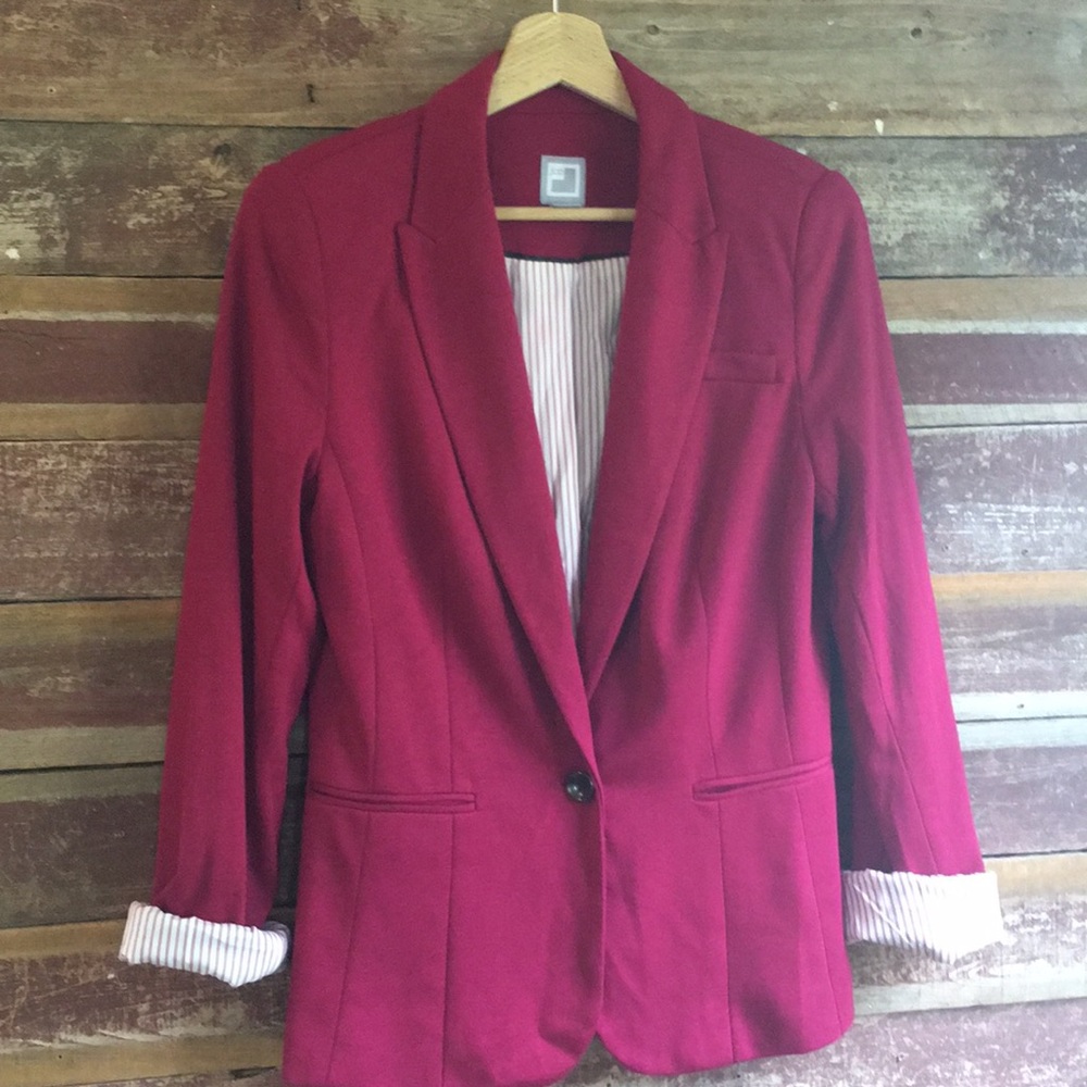 JCP Maroon Blazer